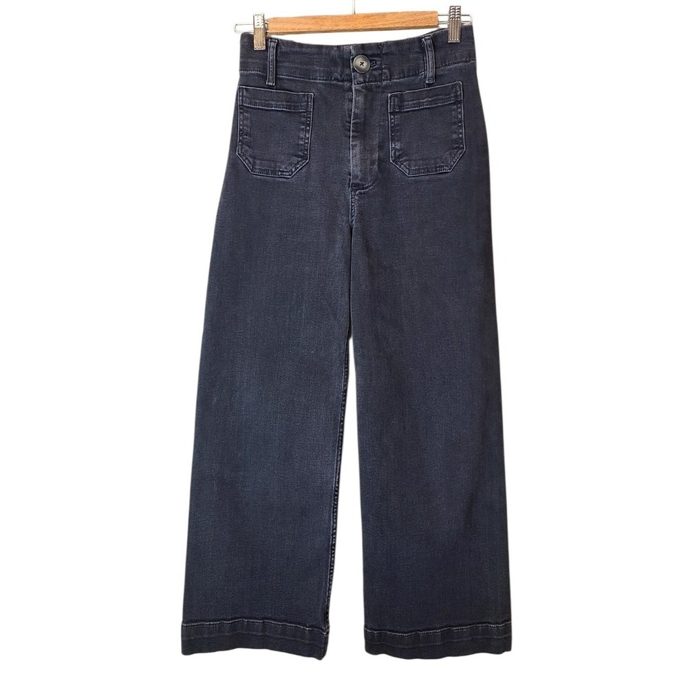 Pilcro Anthropologie The Skipper Black Jean Women's Size 25